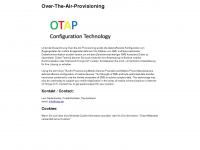 otap.de Webseite Vorschau