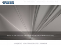 otega-ks.de Webseite Vorschau