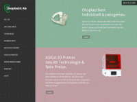 otoplastic.ch Webseite Vorschau