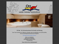 ott-bad.de Webseite Vorschau