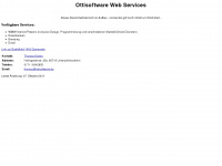ottisoftware.de Webseite Vorschau