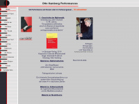 otto-hamborg-performances.de Webseite Vorschau