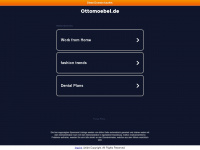 ottomoebel.de Webseite Vorschau