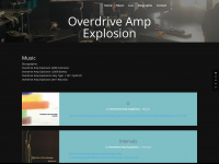 overdriveampexplosion.ch Webseite Vorschau