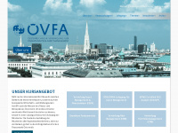 ovfa.at Webseite Vorschau