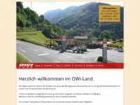 owi-land.ch Webseite Vorschau