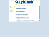 oxyblock.de Webseite Vorschau