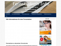 fernstudiuminfo.net Webseite Vorschau