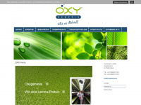 oxygenesis.de Webseite Vorschau