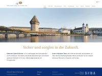 ozp.ch Webseite Vorschau