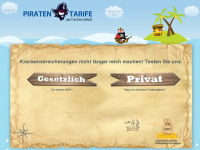 piratentarife.de Webseite Vorschau