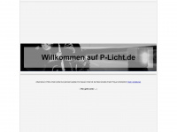 p-licht.de Webseite Vorschau