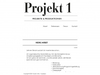 p-projekt-1.de Webseite Vorschau