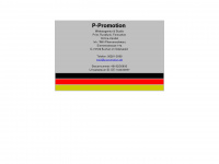 p-promotion.de Webseite Vorschau