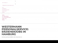 westermann-personalservice.de Webseite Vorschau