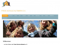 freie-schule-altmark.de Webseite Vorschau