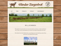glinder-ziegenhof.de Webseite Vorschau
