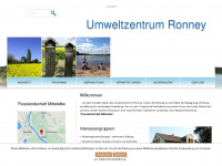 umweltzentrum-ronney.de Webseite Vorschau