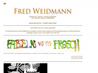 fredweidmann.com Webseite Vorschau