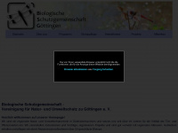 biologische-schutzgemeinschaft.de Webseite Vorschau