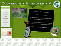 zoofreunde-hannover.de Webseite Vorschau