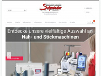 naehmaschinen-schmieder.de Webseite Vorschau