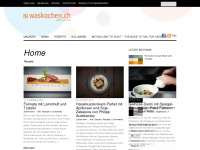 waskochen.ch Webseite Vorschau