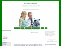asthma-therapie.medizin-2000.de Webseite Vorschau
