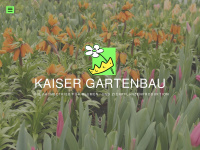 kaiser-gartenbau.de Webseite Vorschau