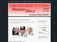 passion-nails.de Webseite Vorschau