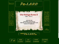 p10-larp.de Webseite Vorschau