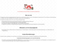 p3sys.ch Webseite Vorschau