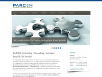 parcon-consulting.de Webseite Vorschau