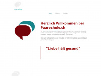 paarschule.ch Webseite Vorschau