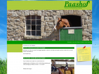 paashof.de Webseite Vorschau