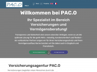 pacaut.at Webseite Vorschau