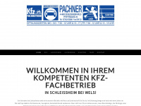 pachner.at Webseite Vorschau