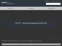 pacta-vbw.de Webseite Vorschau