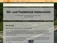 paddelclub-hattersheim.de Webseite Vorschau
