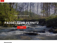 paddelclub-pernitz.at Webseite Vorschau