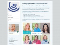 pädagogische-praxisgemeinschaft.de Webseite Vorschau