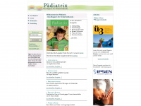 paediatrix.de Webseite Vorschau