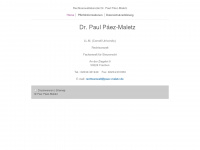 paez-maletz.de Webseite Vorschau