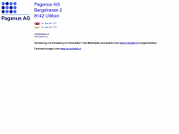 paganus.ch Webseite Vorschau