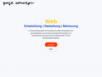 pageconcept.ch Webseite Vorschau