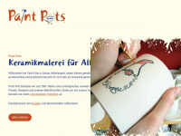 paint-pots.de Webseite Vorschau