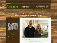 paintner-parkett.de Webseite Vorschau