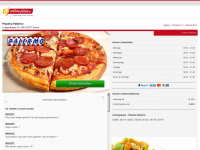 pizzeriapalermo-essen.de Webseite Vorschau
