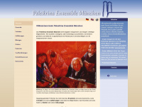 palestrina-ensemble.de Webseite Vorschau