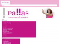 pallas.ch Webseite Vorschau